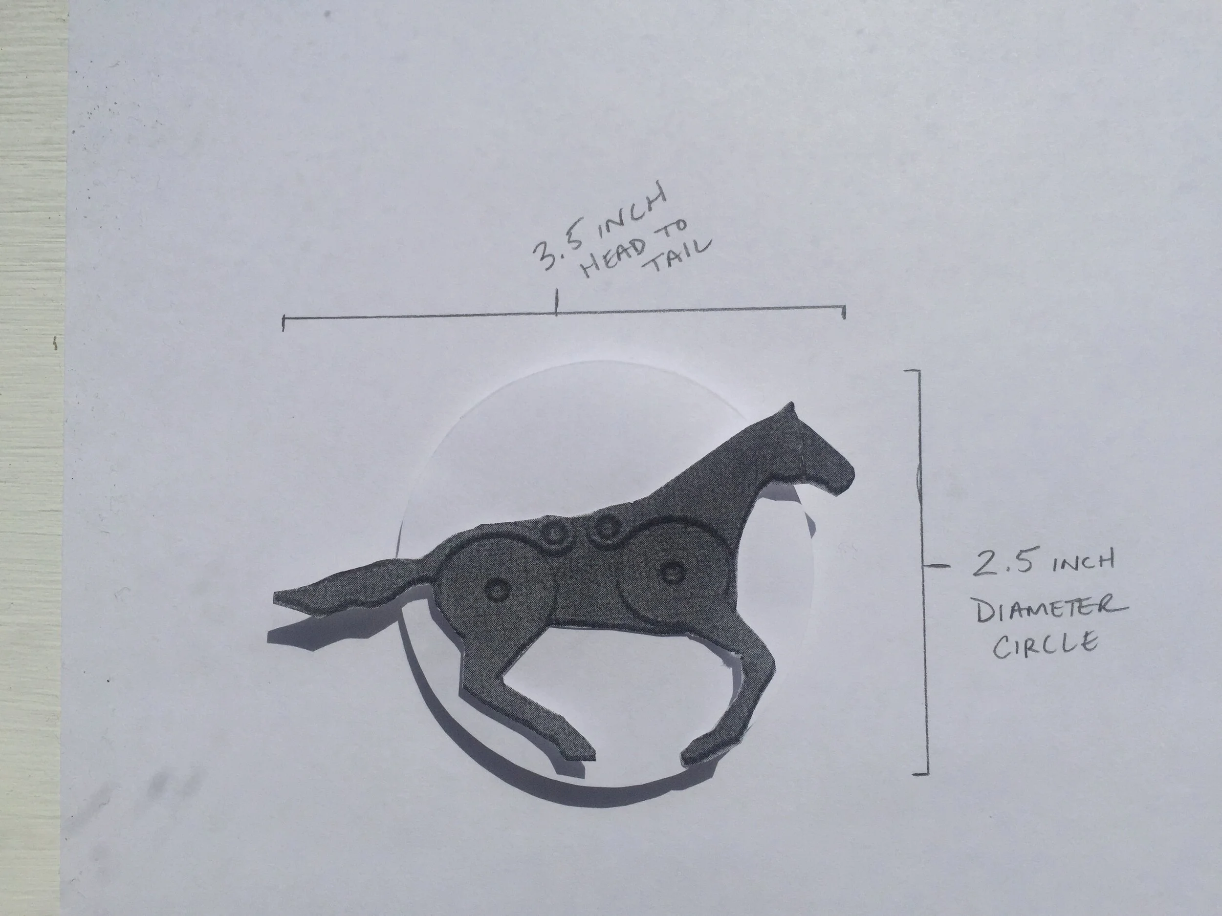 Kentucky Derby Social Brooch