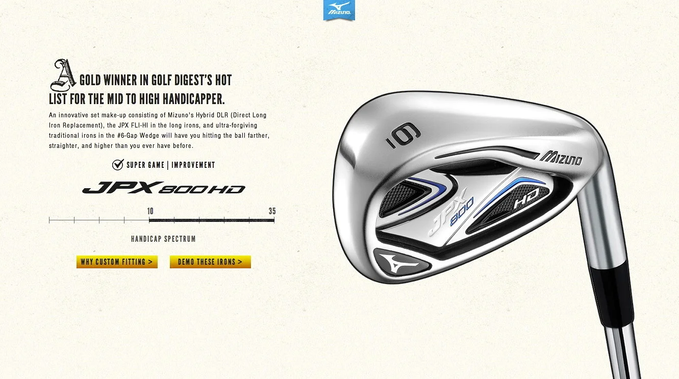 The Mizuno Iron Truth